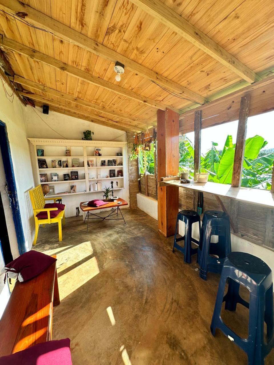 Hostel La Ballena Backpacker Las Galeras Bagian luar foto