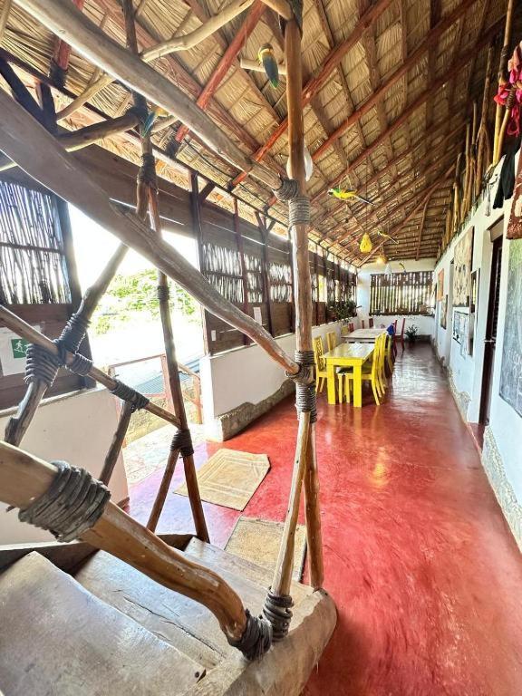 Hostel La Ballena Backpacker Las Galeras Bagian luar foto