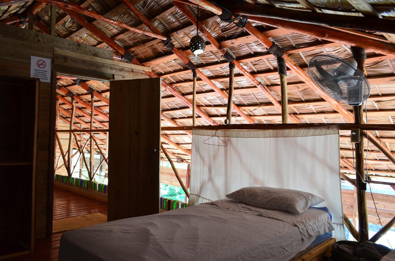 Hostel La Ballena Backpacker Las Galeras Bagian luar foto